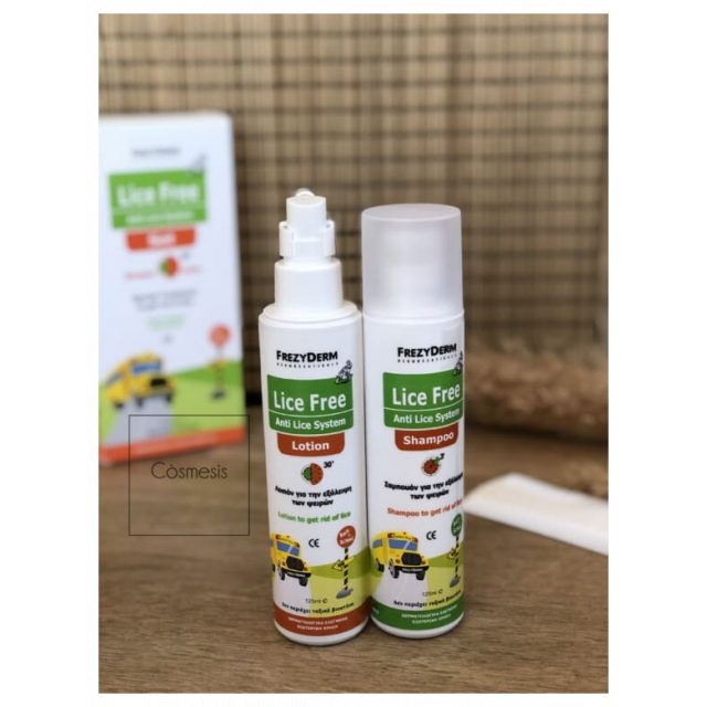 Frezyderm Lice Free Set (Shampoo + Lotion 2X125Ml)