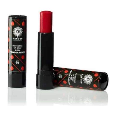 Garden Protecting Lip Balm Red Pomegranate SPF15 Καθημερινή Περιποίηση & Προστασία Των Χειλιών Με Αντηλιακή Προστασία