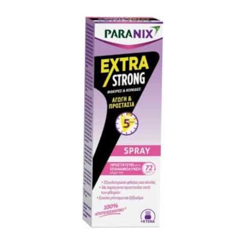 Paranix Extra Strong Spray Aγωγή και Προστασία 100ml + χτένα