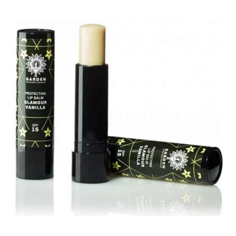 Garden Protecting Glamour Vanilla SPF15 Καθημερινή Περιποίηση & Προστασία Των Χειλιών Με Αντηλιακή Προστασία