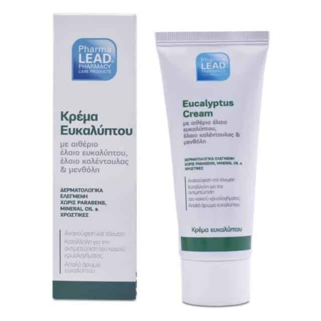 PharmaLead Κρέμα Ευκάλυπτου για την αντιμετώπιση του κοινού κρυολογήματος 50ml