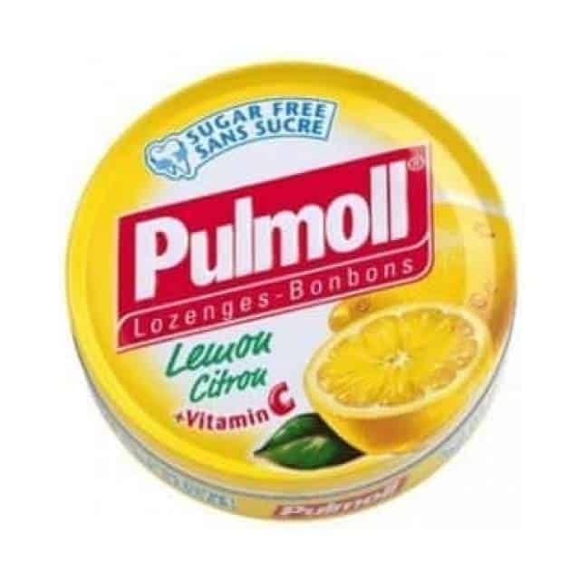 PULMOLL Καραμέλες για το βήχα και τον ερεθισμένο λαιμό με Λεμόνι & Βιταμίνη C