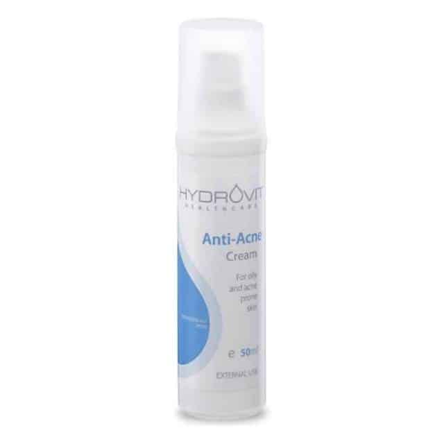 Hydrovit Anti-Acne Cream, Για λιπαρή και με τάση ακμής , επιδερμίδα 50ml