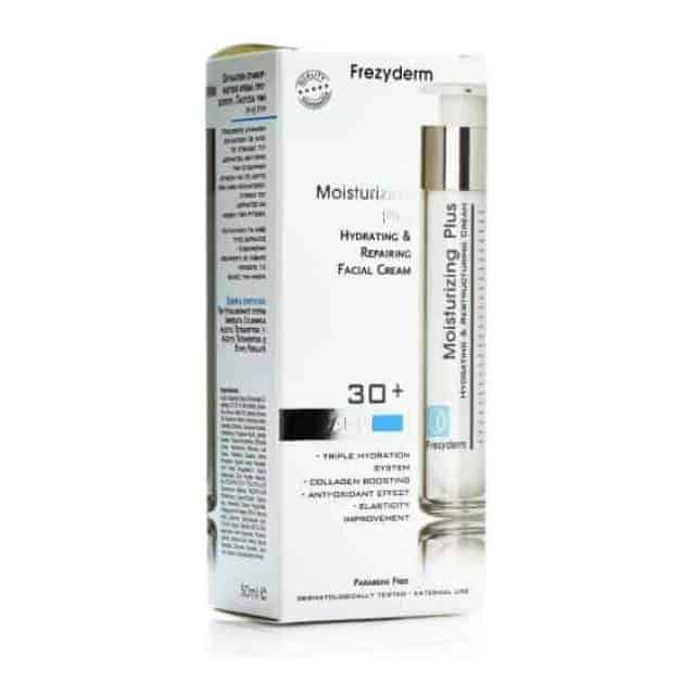 Frezyderm Moisturizing Plus Cream Κρέμα Εντατικής Ενυδάτωσης & Επανόρθωσης (30+) 50ml