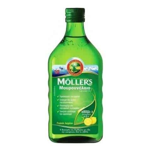 Mollers Μουρουνέλαιο με Γεύση Λεμόνι 250ml