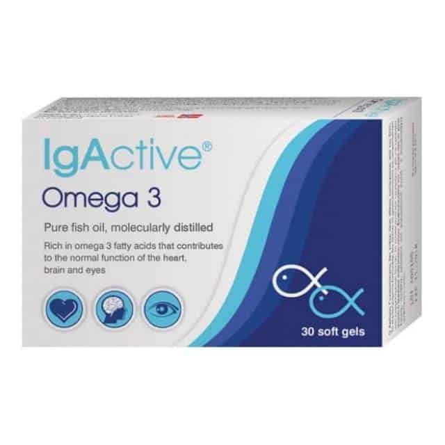 IgActive Omega 3 Αγνό ιχθυέλαιο μοριακής απόσταξης