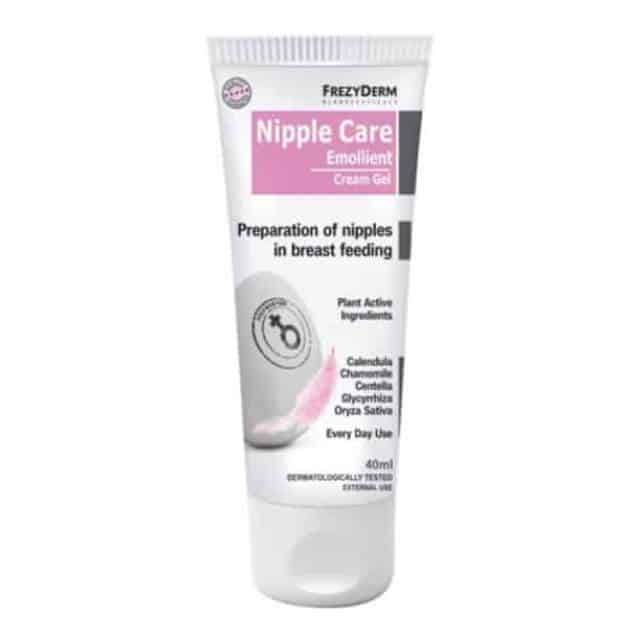 Frezyderm Nipple Care Emollient Cream Gel, Προστασία-Αγωγή των Θηλών κατά την Κύηση-Θηλασμό 40ml
