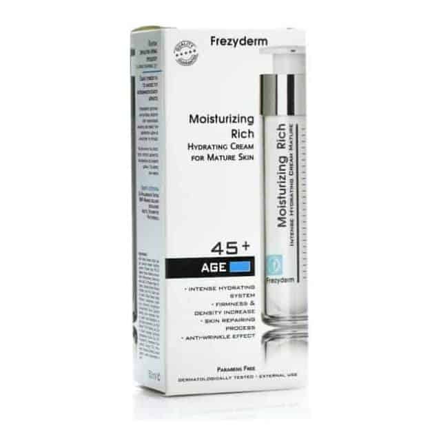 Frezyderm Moisturizing Rich Cream - Ενυδατική Κρέμα Προσώπου Για Ώριμες Επιδερμίδες (45+) 50ml 2