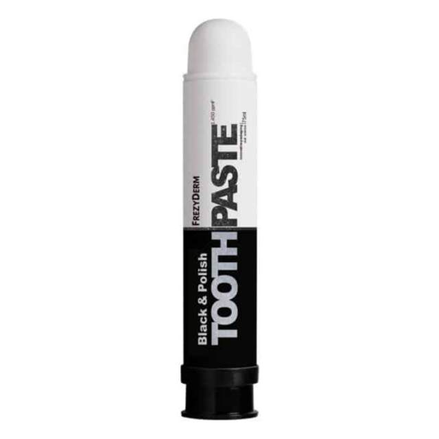 Frezyderm Toothpaste Black & Polish Toothpaste, για Άμεση Λεύκανση με Ενεργό Άνθρακα 75ml