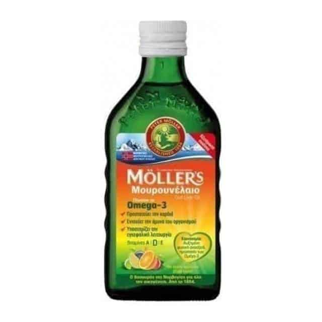 Mollers Tutti Frutti, Μουρουνέλαιο με Γεύση Φρούτων 250ml