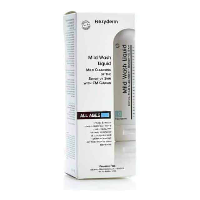 Frezyderm Mild Wash Liquid Υγρό Καθαρισμού Προσώπου & Σώματος για Κανονικές & Ευαίσθητες Επιδερμίδες , 200ml