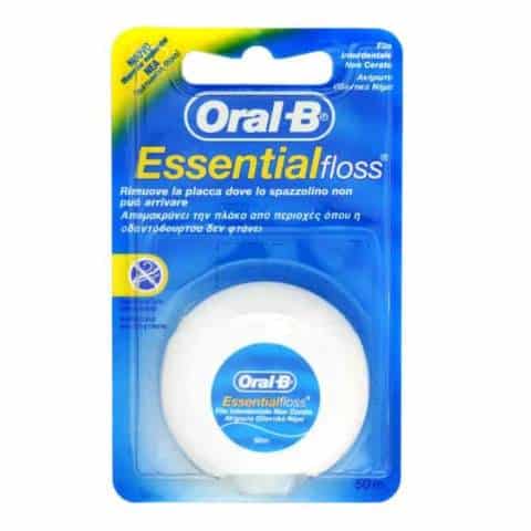 Oral-B Essential Floss Ακήρωτο Οδοντικό Νήμα 50m