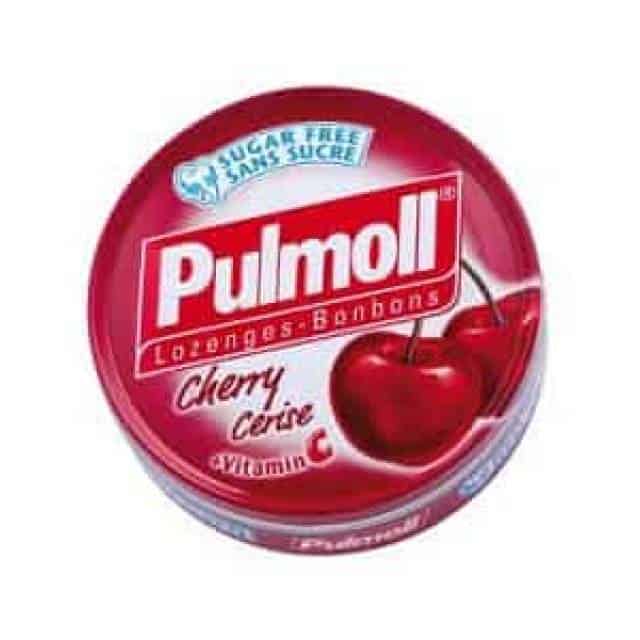 PULMOLL Καραμέλες για το βήχα και τον ερεθισμένο λαιμό με Κεράσι και βιταμίνη C 45g