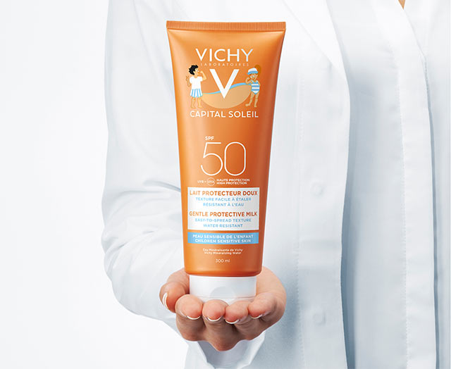 Vichy Αδιάβροχο Παιδικό Αντηλιακό Γαλάκτωμα Ideal Soleil για Πρόσωπο & Σώμα SPF50 300ml