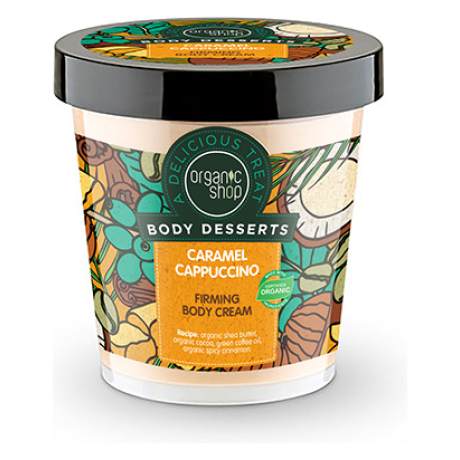 Organic Shop Body Desserts Caramel Cappuccino