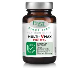 Power Health  MULTI-V MAX METHYL,  Πολυβιταμίνη για  Ενέργεια & Ανοσοποιητικό 60 caps