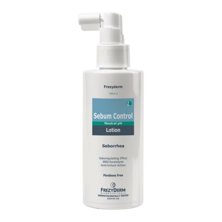 Frezyderm Sebum Control Lotion Λοσιόν Μαλλιών για την Σμηγματορροϊκή Δερματίτιδα, Κνησμό & Ψωρίαση Τριχωτού, 100ml