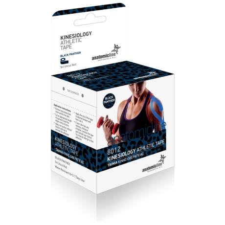 Anatomic Line Kinesio Tape Black Panther 8012