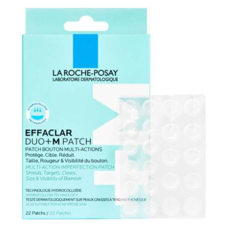 La Roche-Posay Effaclar Duo+M PATCH Αυτοκόλλητο Επίθεμα πολλαπλών δράσεων κατά των ατελειών 22 Patchs