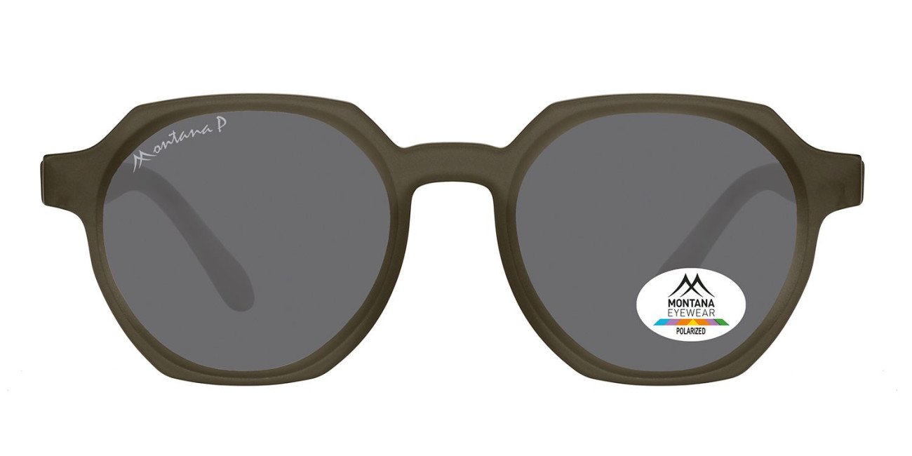 Montana Eyewear MP62E , Χακί Polarized Γυαλιά Ηλίου