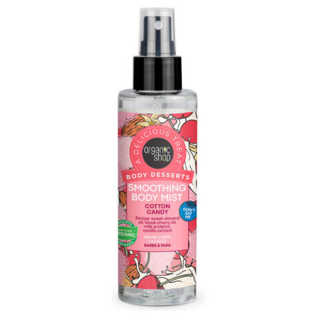 Organic Shop , Body Desserts Cotton Candy, Καταπραϋντικό Body Mist, 200ml