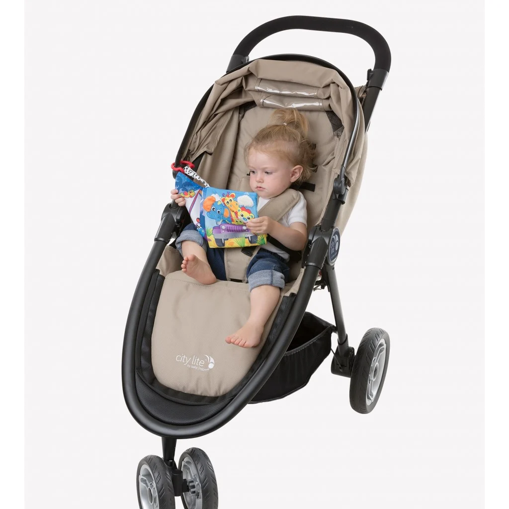 Playgro A Day at the Farm Teether Book Βιβλίο & Παιχνίδι Οδοντοφυΐας 2 σε 1, 1TEM