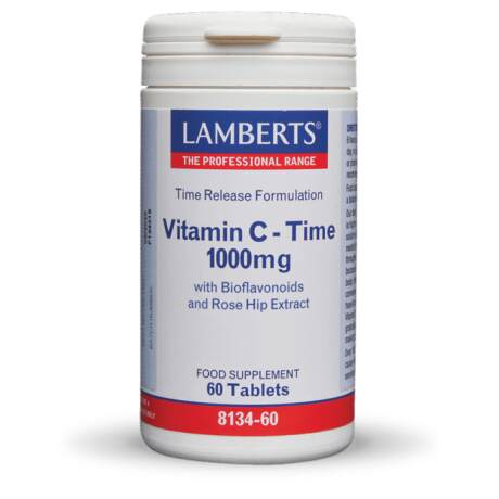 Lamberts Vitamin C Time Release , Βιταμίνη C ελεγχόμενης αποδέσμευσης 1000mg, 60 caps