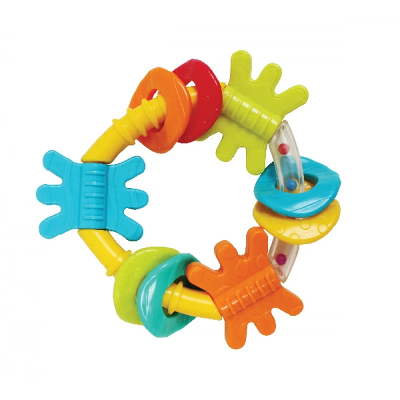 Playgro Triangle Teether , Δακτύλιος Οδοντοφυϊας 3m+ , 1 τεμάχιο