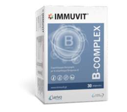 Leriva Pharma , Immuvit B-COMPLEX 30 Capsules
