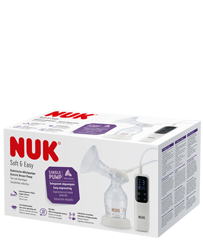 NUK Soft & Easy Μονό Ηλεκτρικό Θήλαστρο 1ΤΕΜ
