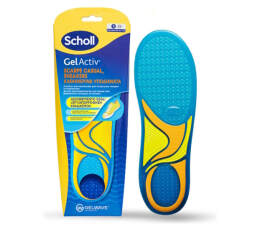 Scholl Gel Activ Πάτοι για Καθημερινά Υποδήματα & Απορρόφηση Κραδασμών, 1ζευγάρι - Small 36 -40,50
